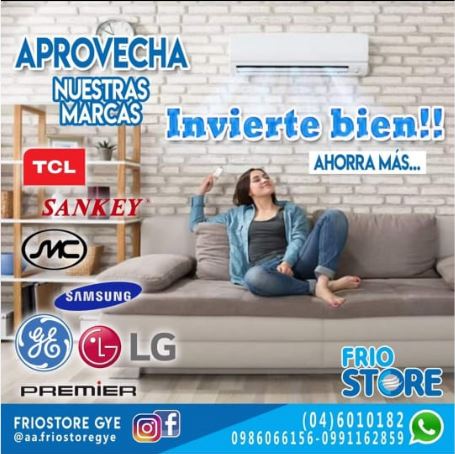 Linea Blanca Aires Acondicionados Frio Store Venta Instalacion Reparacion Mantenimiento Limpieza Servicio Tecnico de ... | friostore.com